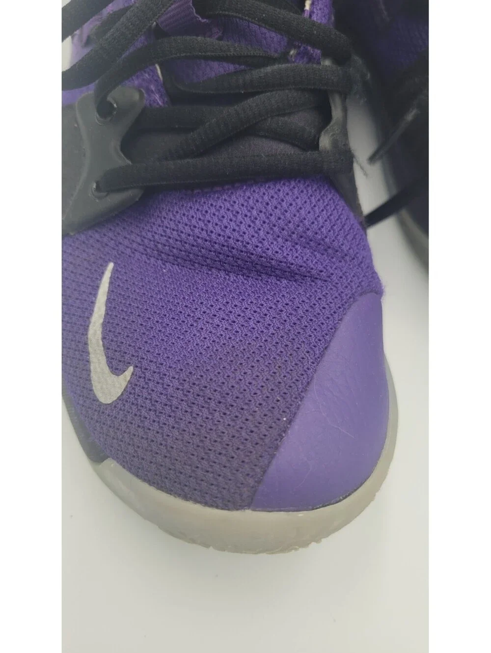 Nike PG 2 iD Paul George Purple Black Basketball Shoes Men’s 8.5 CI0280-991